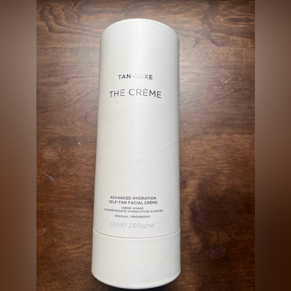 NIB Tan-Luxe The Creme Advanced Hydration Self Tan Facial Cream Full Sz 65ml